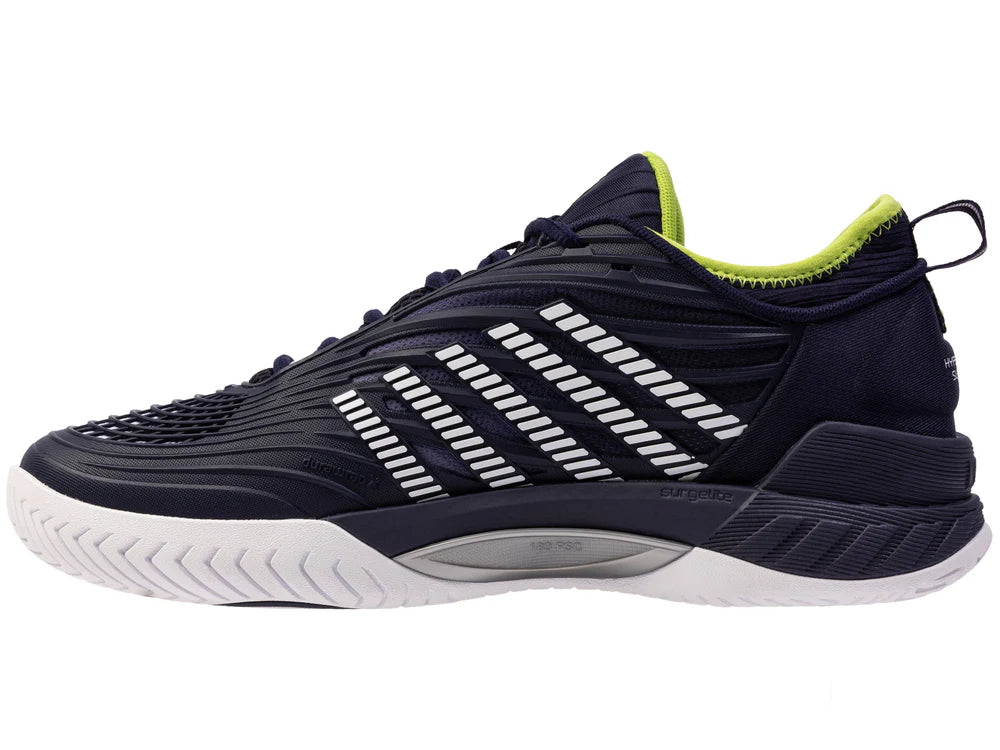Hypercourt Supreme 2 in Peacoat/White/Lime Green - KSWISS-MENS-HYPERCOURT-SUPREME-2-TENNIS-SHOES-IN-PEACOAT-WHITE-LIME-GREEN - Image 5
