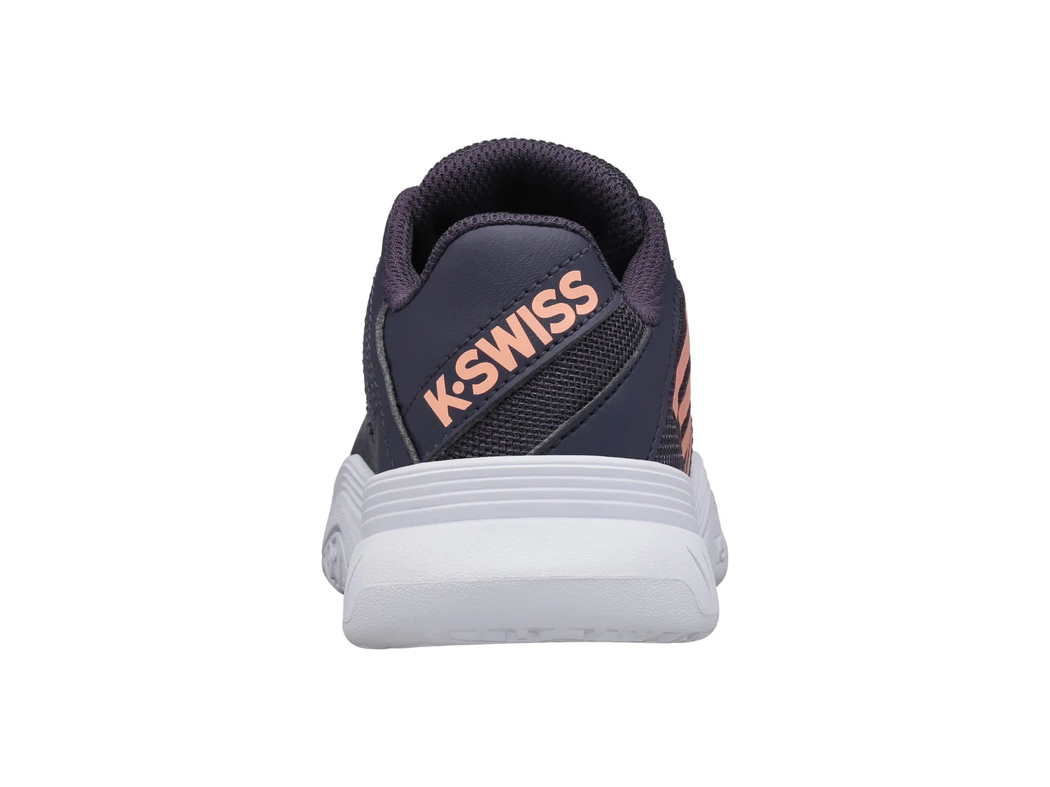 Varsity V Court Express Omni in Graystone/Peach Nectar/White - K-SWISS-VARSITY-V-COURT-EXPRESS-OMNI-TENNIS-SHOES-IN-GRAYSTONE-PEACH-NECTAR-WHITE - Image 4