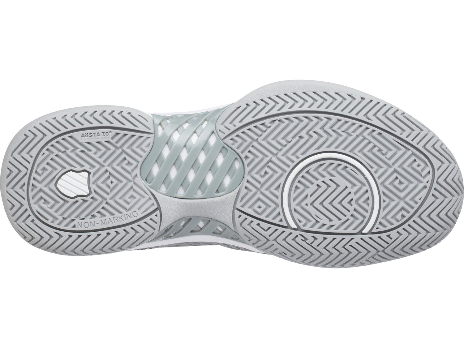 Express Light Pickleball in Highrise/White - K-SWISS-WOMENS-EXPRESS-LIGHT-PICKLEBALL-TENNIS-SHOES-IN-HIGHRISE-WHITE - Image 5