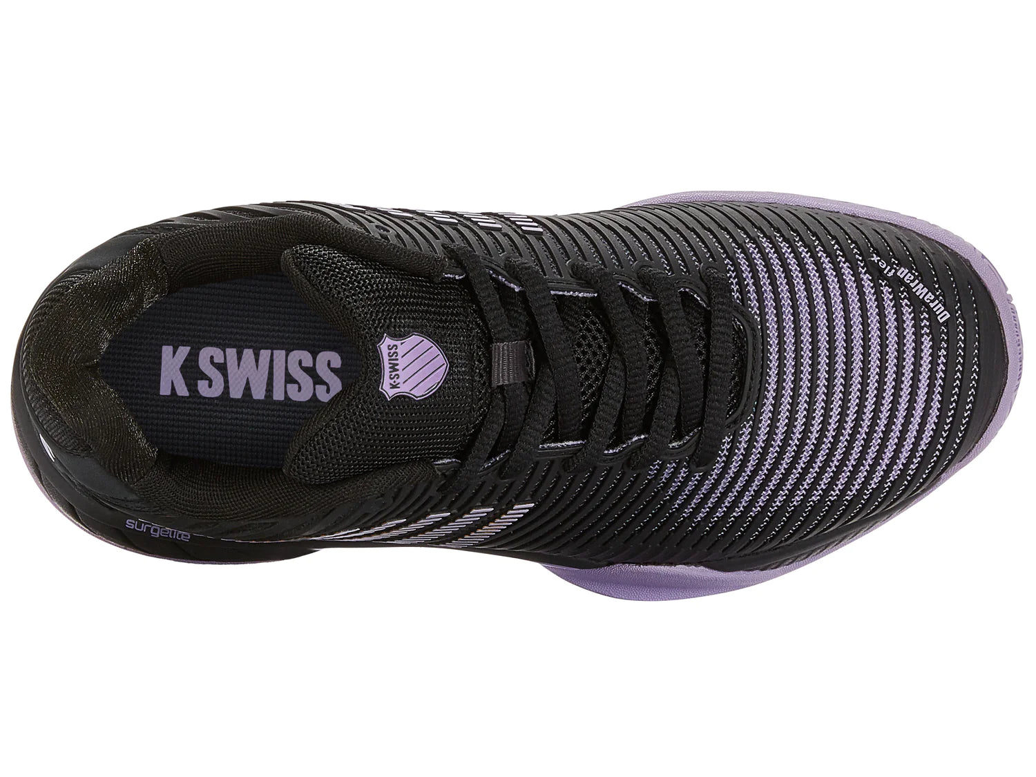 Hypercourt Express 2 in Moonless Night/Purple Rose/White - K-SWISS-WOMENS-HYPERCOURT-EXPRESS-2-TENNIS-SHOES-IN-MOONLESS-NIGHT-PURPLE-ROSE-WHITE - Image 4