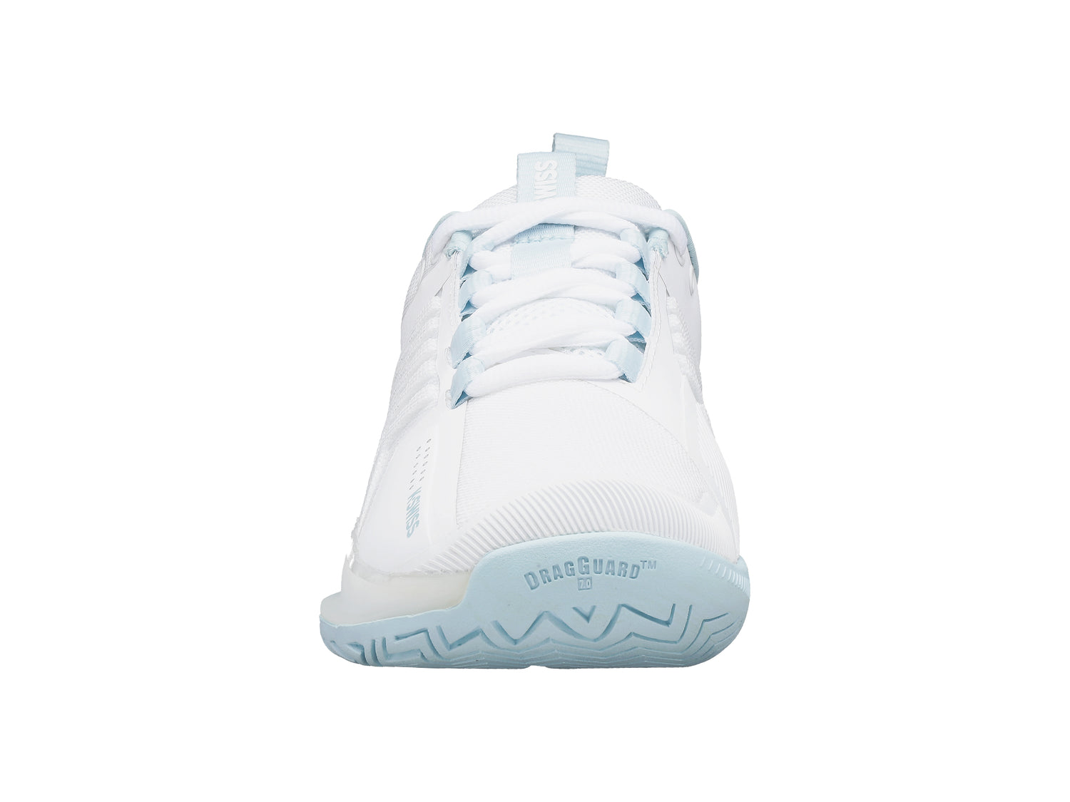 Ultrashot 3 in White/Blue Glow - K-SWISS-WOMENS-ULTRASHOT-3-TENNIS-SHOES-IN-WHITE-BLUE-GLOW - Image 7