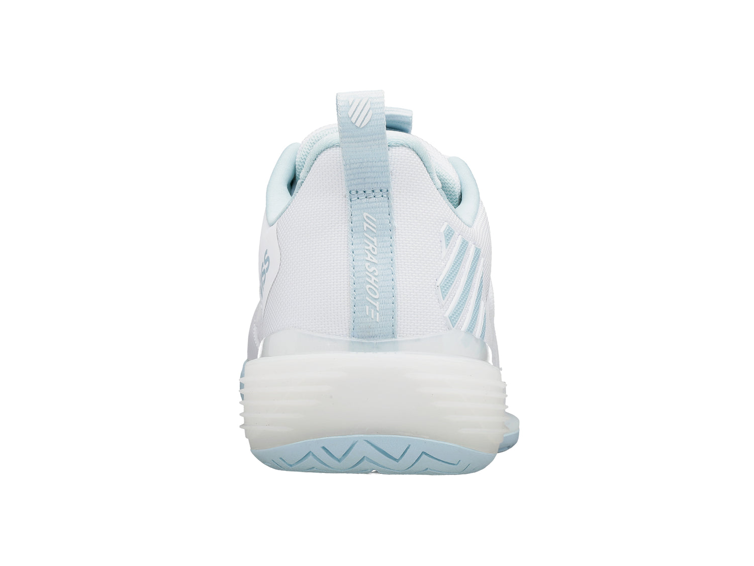 Ultrashot 3 in White/Blue Glow - K-SWISS-WOMENS-ULTRASHOT-3-TENNIS-SHOES-IN-WHITE-BLUE-GLOW - Image 6