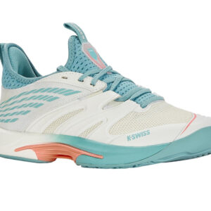 SpeedTrac in Blanc De Blanc/Nile Blue/Desert Flower - K-SWISS-WOMENS-SPEEDTRAC-TENNIS-SHOES-IN-BLANC-DE-BLANC-NILE-BLUE-DESERT-FLOWER