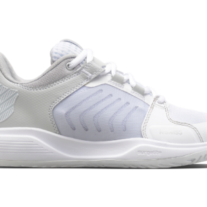 Ultrashot Team in White/Lunar Rock/Silver - K-SWISS-WOMENS-ULTRASHOT-TEAM-TENNIS-SHOES-IN-WHITE-LUNAR-ROCK-SILVER