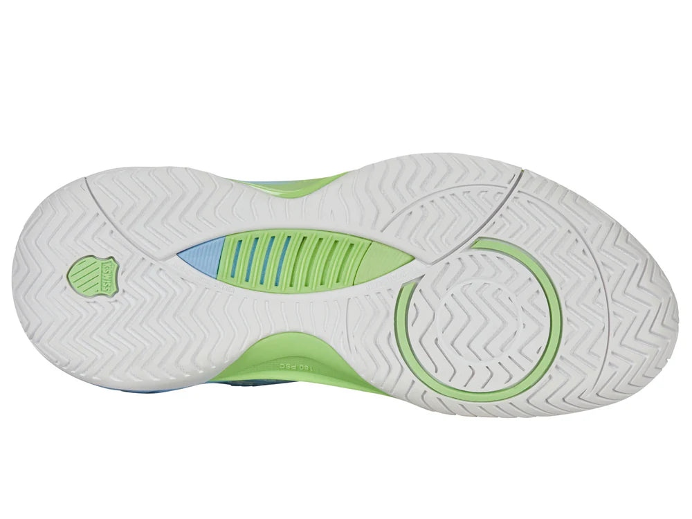 Hypercourt Supreme 2 in Lucent White/Paradise Green/Dutch Canal - KSWISS-WOMENS-HYPERCOURT-SUPREME-2-TENNIS-SHOES-IN-LUCENT-WHITE-PARADISE-GREEN-DUTCH-CANAL - Image 6
