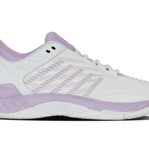Hypercourt Supreme 2 in White/Orchid Petal/Neon Blaze - KSWISS-WOMENS-HYPERCOURT-SUPREME-2-TENNIS-SHOES-IN-WHITE-ORCHID-PETAL-NEON-BLAZE