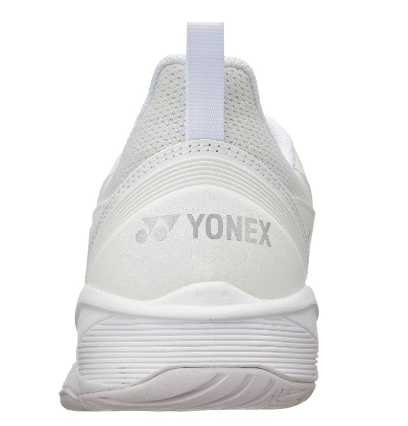 Power Cushion Sonicage 3 in White/Silver - YONEX-POWER-CUSHION-SONICAGE-3-WOMENS-TENNIS-SHOES-IN-WHITE-SILVER - Image 7