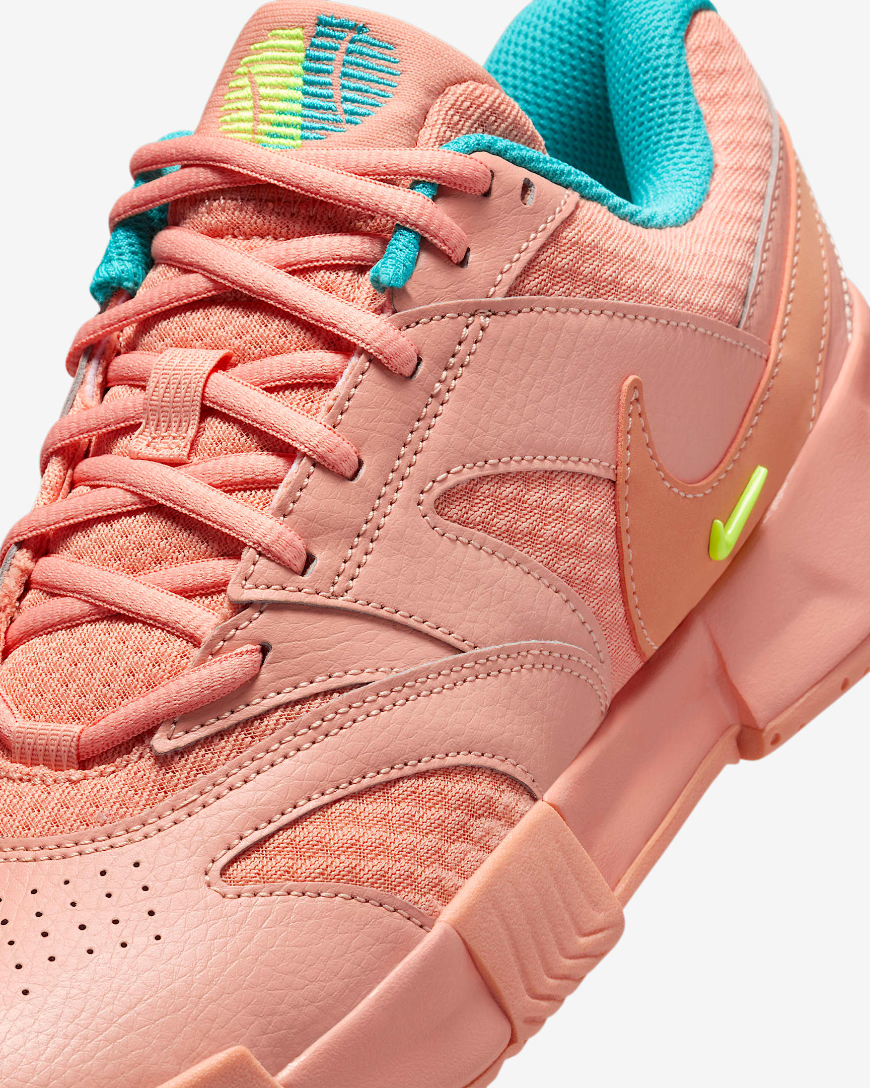 Court Lite 4 Hard Court in Apricot Agate/Volt-Dusty Cactus - NIKE-WOMENS-COURT-LITE-4-HARD-COURT-TENNIS-SHOES-IN-APRICOT-AGATE-VOLT-DUSTY-CACTUS - Image 4