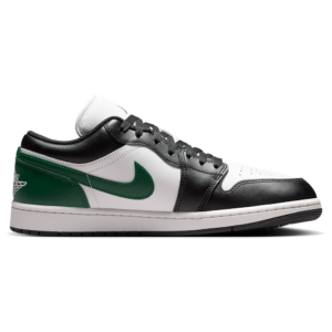 Jordan AJ 1 Low-Summit White/Black/Gorge Green - 55558047