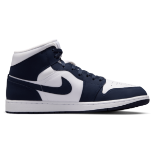 Jordan AJ 1 Mid-Obsidian/Obsidian/White - IV046400
