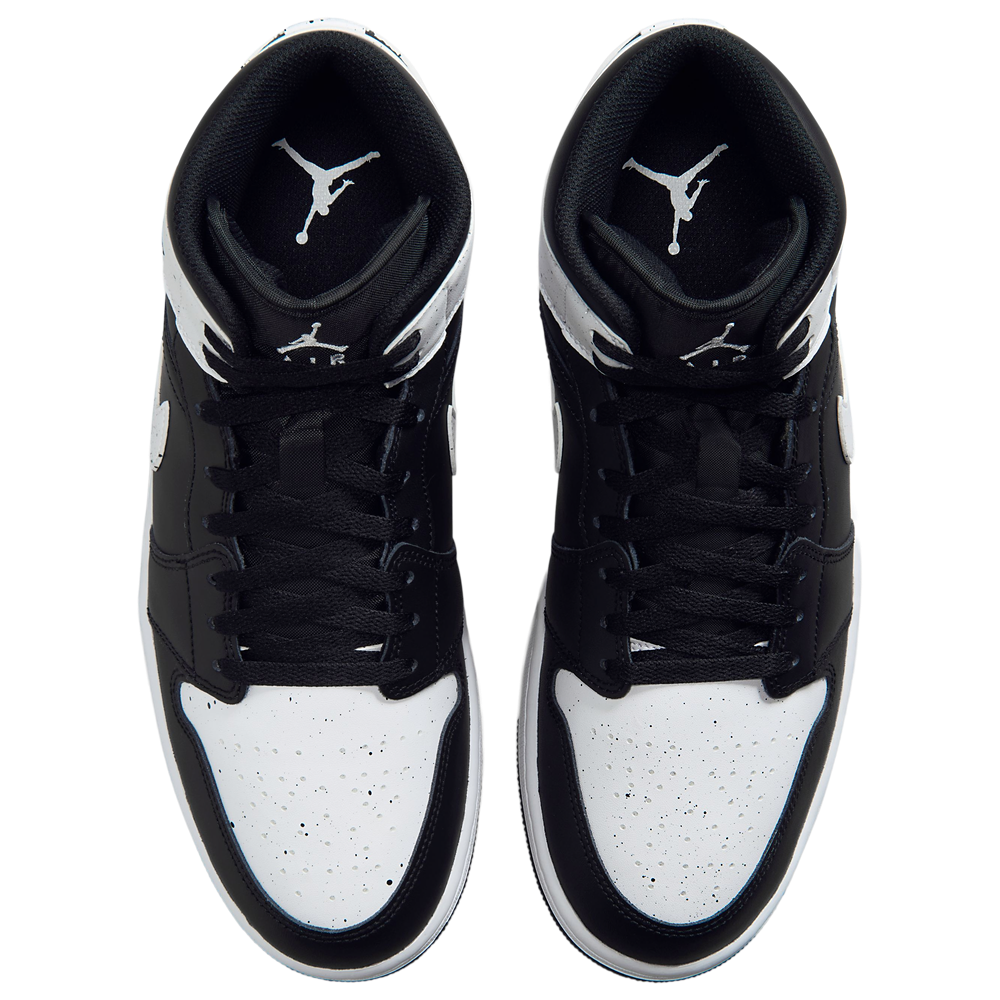 Jordan AJ 1 Mid SE-Black/White/Black - X3525010 - Image 4