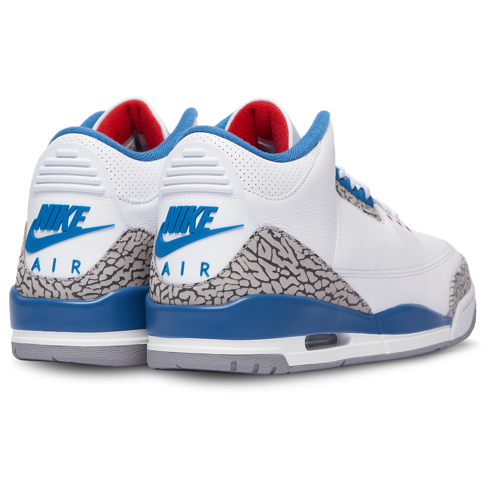 Jordan Retro 3-White/Blue - F4396104 - Image 4
