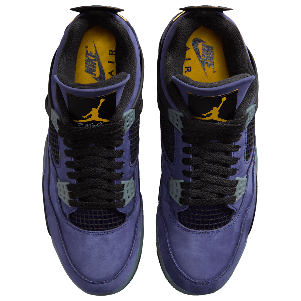 Jordan Retro 4 Lakers-Purple/Black/Yellow - FV415029 - Image 4