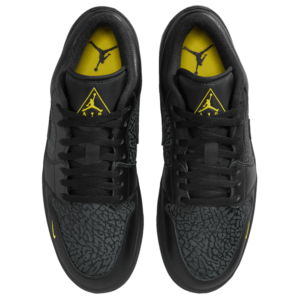 Jordan Air Jordan 1 Low SE-Black/Tour Yellow - M6568010 - Image 4