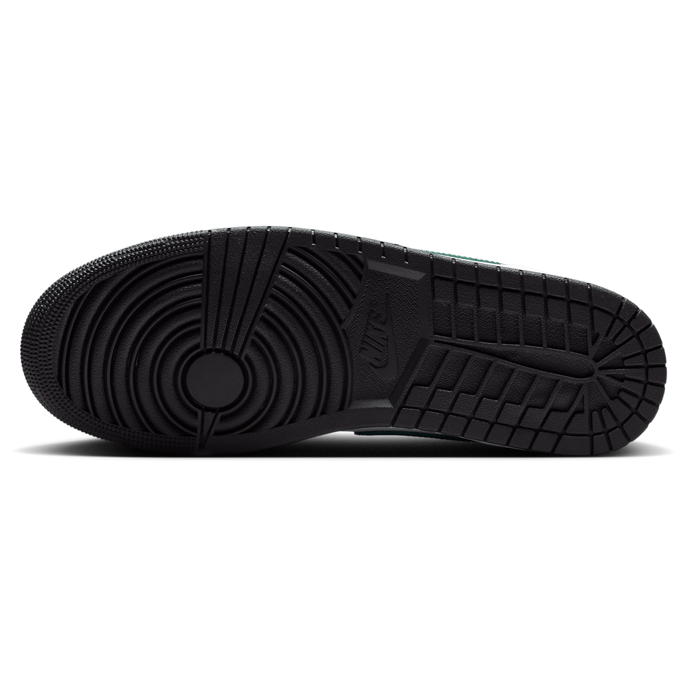 Jordan AJ 1 Low-Summit White/Black/Gorge Green - 55558047 - Image 5