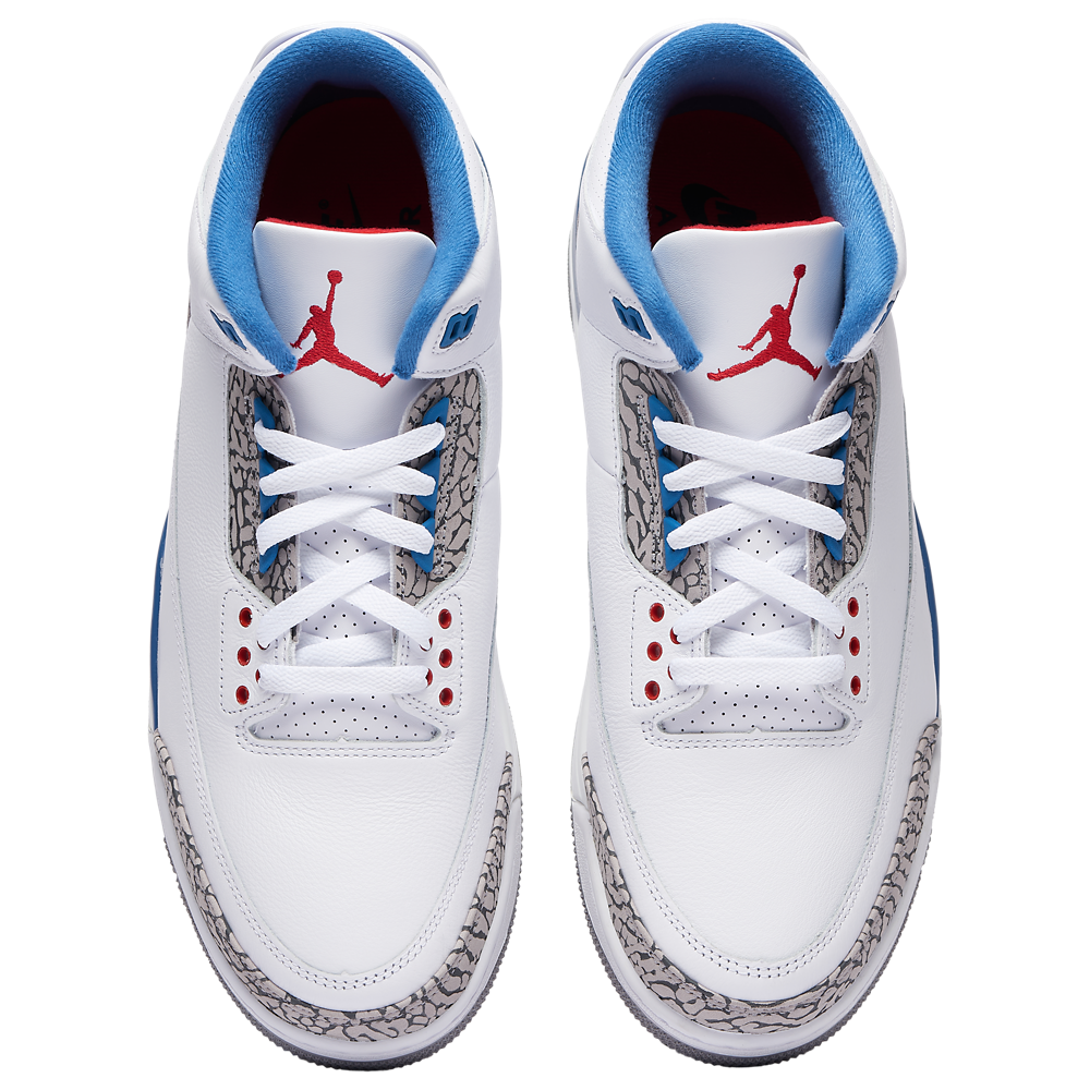 Jordan Retro 3-White/Blue - F4396104 - Image 5