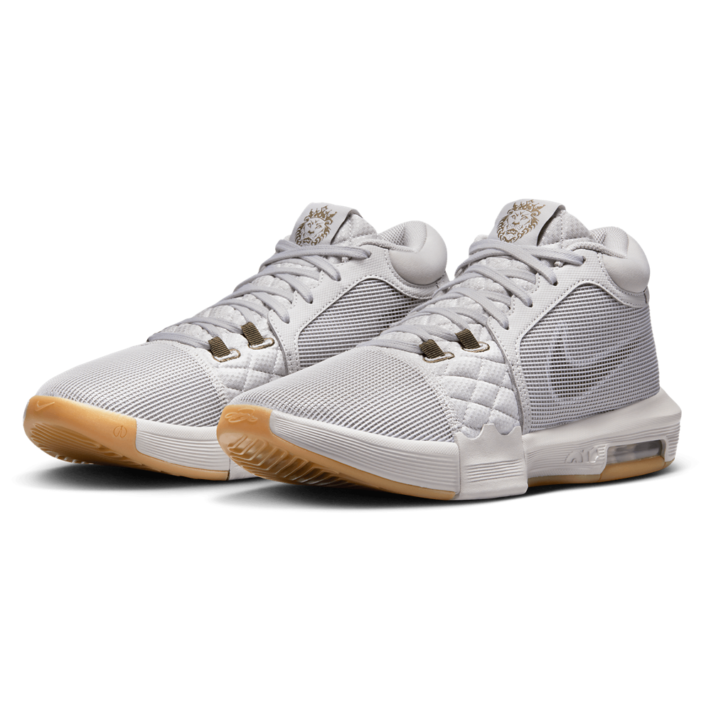 LeBron Witness VIII-Light Iron Ore/Medium Olive/Sail - F2239003 - Image 6