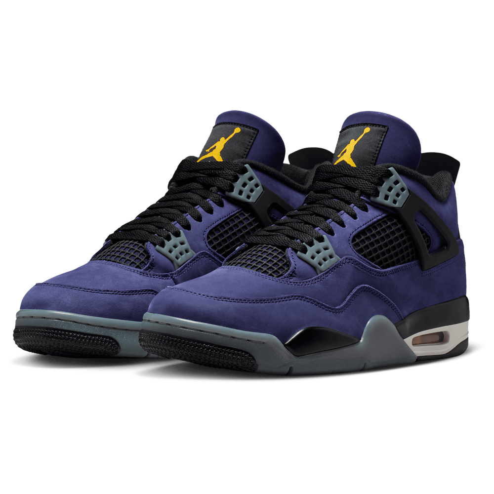Jordan Retro 4 Lakers-Purple/Black/Yellow - FV415029 - Image 6