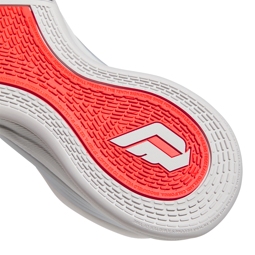Dame X-Silver Met/Grey Two/Lucid Red - KJ4398 - Image 6