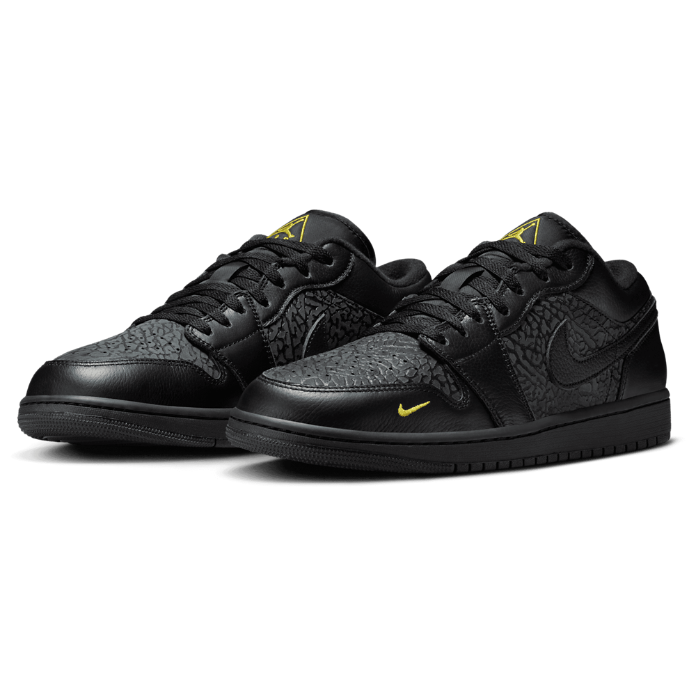 Jordan Air Jordan 1 Low SE-Black/Tour Yellow - M6568010 - Image 6