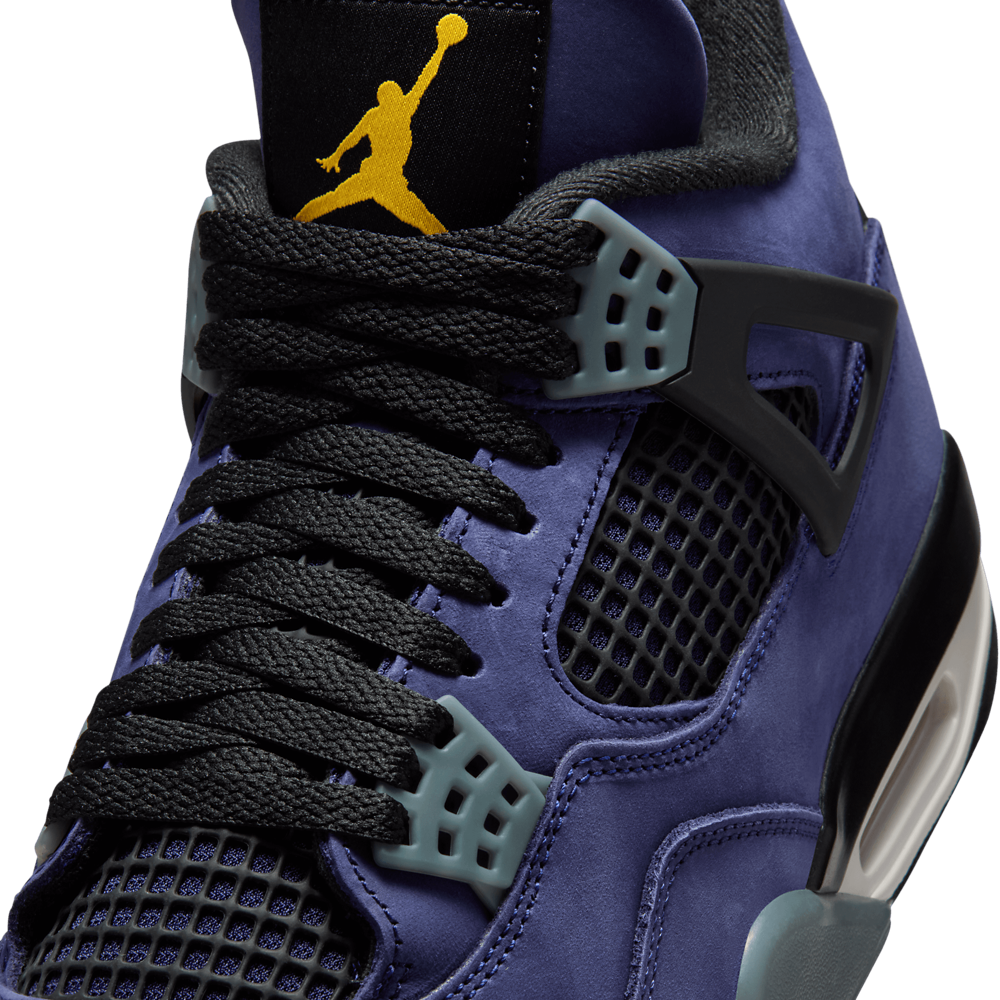 Jordan Retro 4 Lakers-Purple/Black/Yellow - FV415029 - Image 7