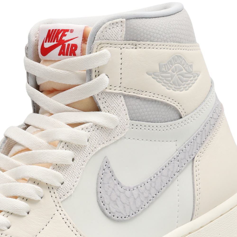 Jordan AJ 1 Retro High OG V3-Sail/University Red/Pale Ivory - H4363100 - Image 7