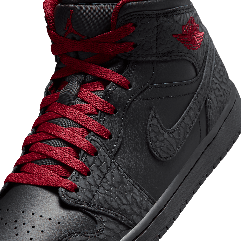 Jordan AJ 1 Mid SE-Tough Red/Black/Black - X3527010 - Image 7
