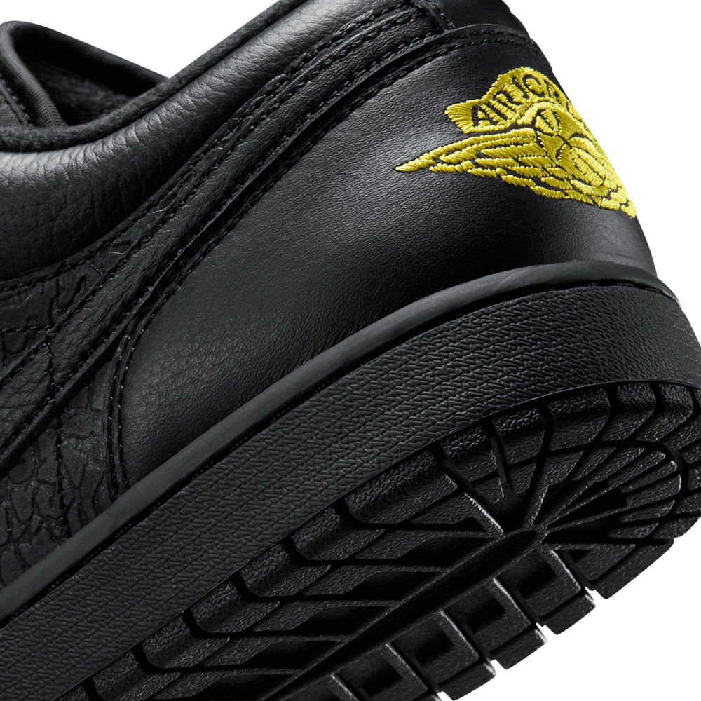 Jordan Air Jordan 1 Low SE-Black/Tour Yellow - M6568010 - Image 8