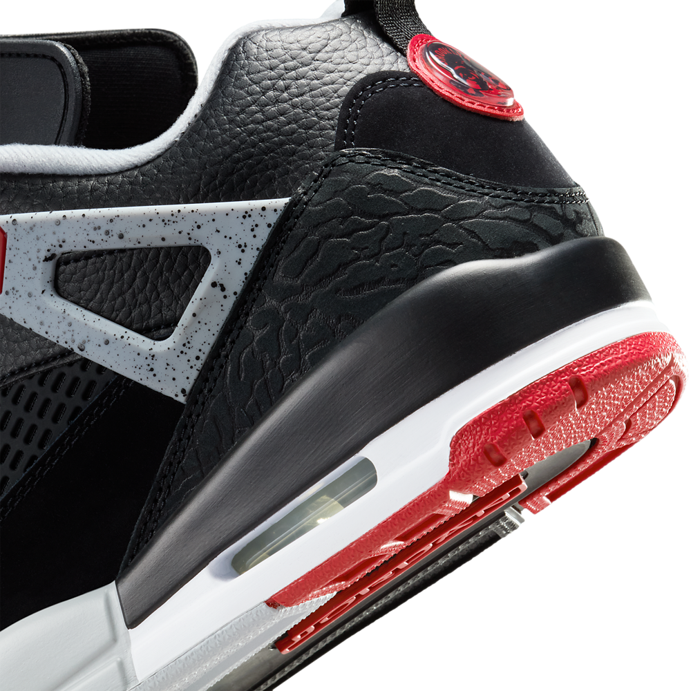 Jordan Spizike Low-Black/Grey/Red - Q1759009 - Image 8