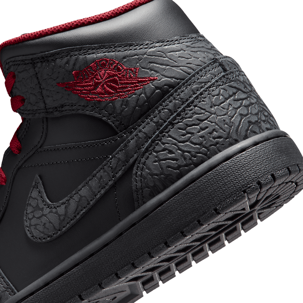 Jordan AJ 1 Mid SE-Tough Red/Black/Black - X3527010 - Image 8