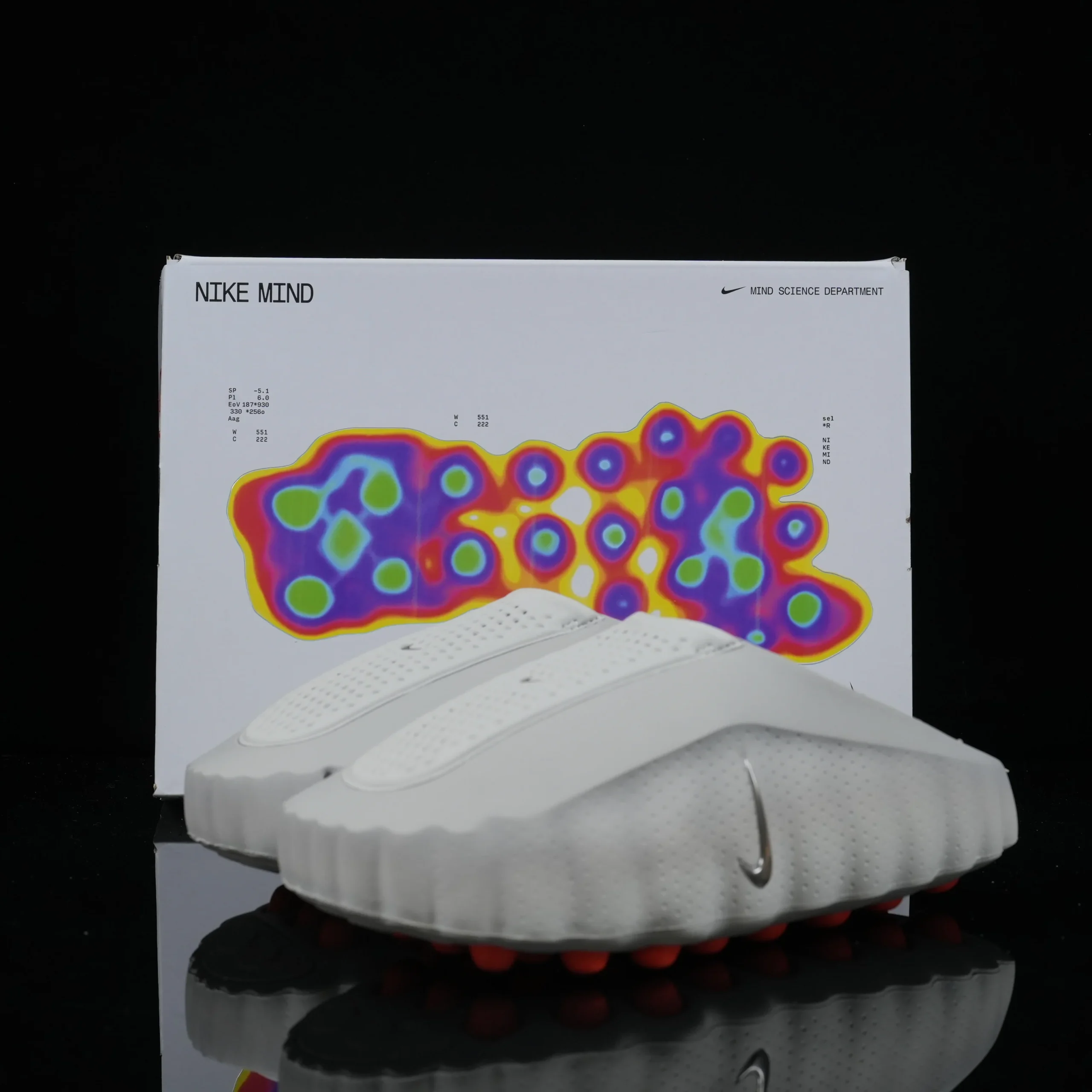 Mind 001 HQ4307-003 - Light Smoke Grey / Photon Dust / Hyper Crimson / Chrome - Image 9
