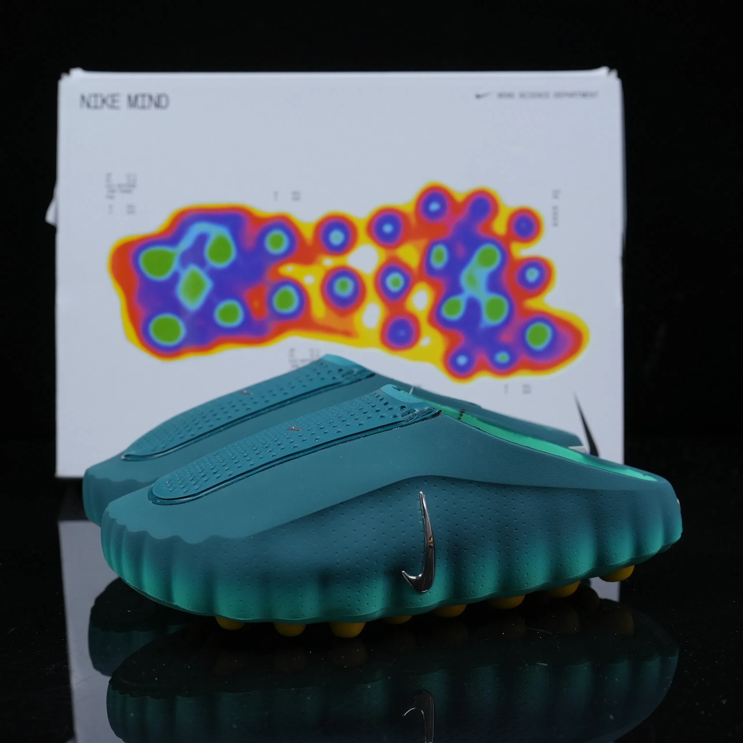 Mind 001 HQ4307-301 - Geode Teal / Light Menta / Canary / Chrome - Image 10