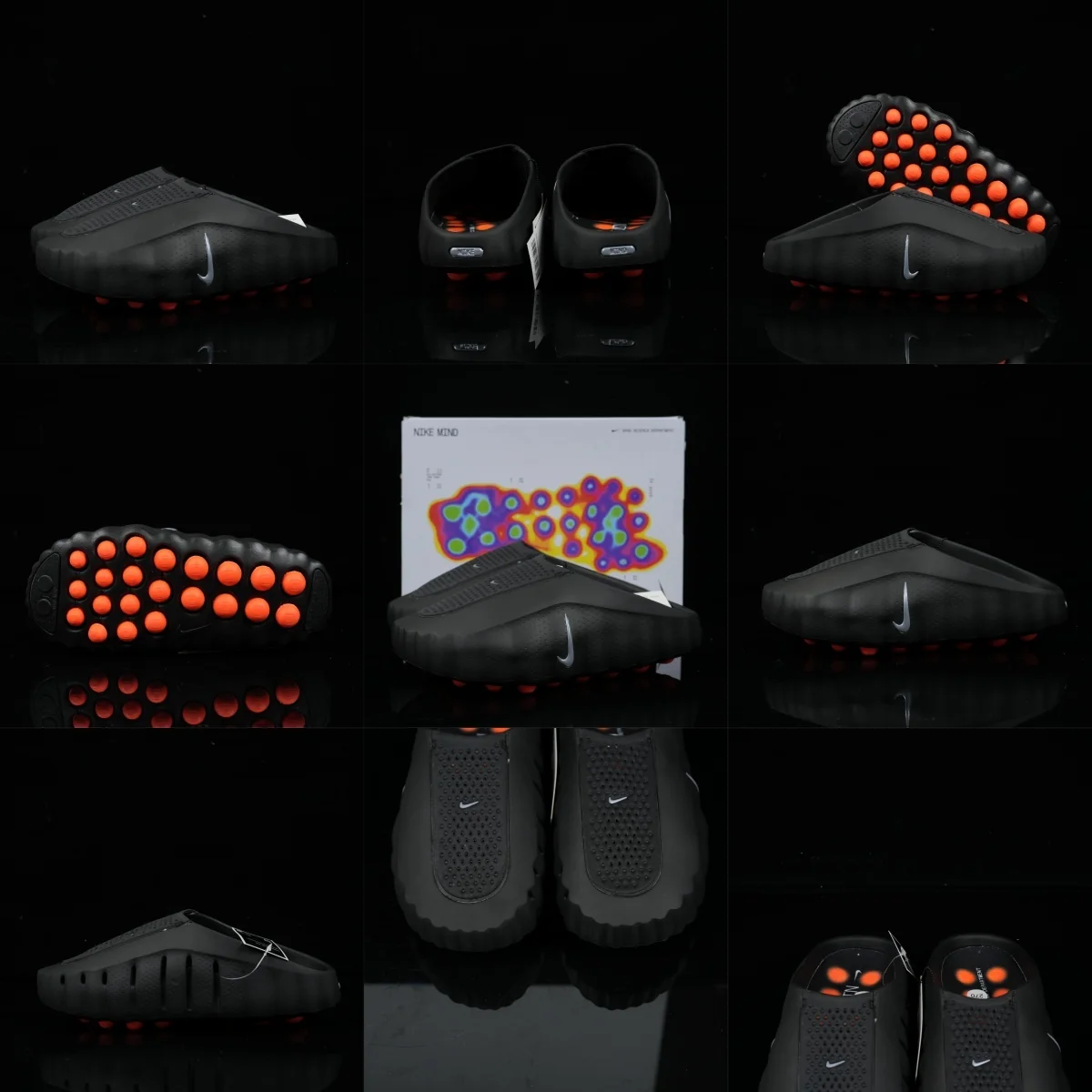 Mind 001 HQ4307-001 - Black / Hyper Crimson / White / Chrome - Image 10