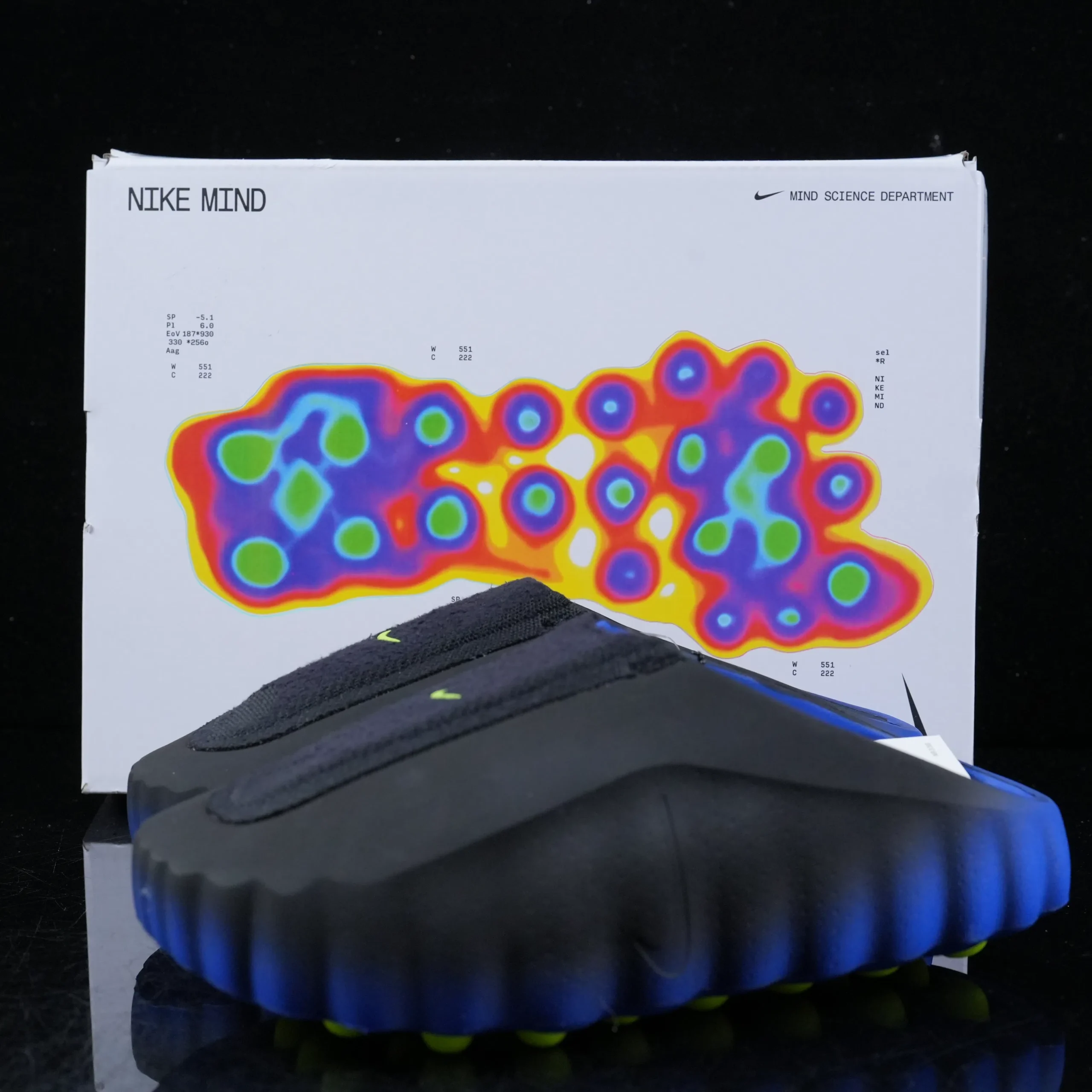 Mind 001 Flyknit IR2175-400 - Hyper Royal / Black / Volt - Image 10