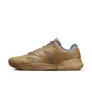 Court Lite 4 Hard Court in Parachute Beige/Copper Moon-Star Blue - NIKE-MENS-COURT-LITE-4-HARD-COURT-TENNIS-SHOES-IN-PARACHUTE-BEIGE-COPPER-MOON-STAR-BLUE