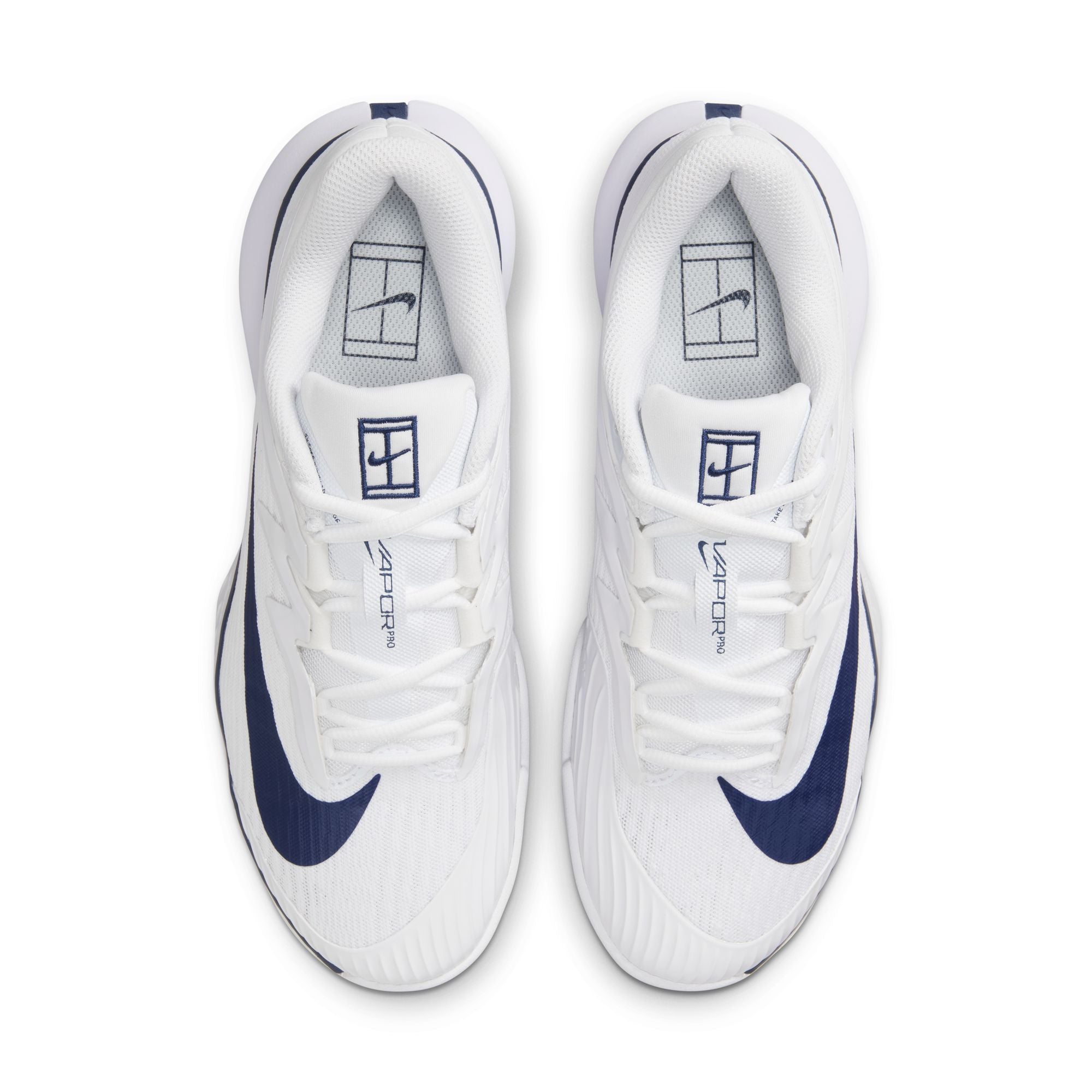Vapor Pro 3 Premium Hard Court in White/Midnight Navy - NIKE-VAPOR-PRO-3-PREMIUM-WOMENS-HARD-COURT-TENNIS-SHOES-IN-WHITE-MIDNIGHT-NAVY - Image 5