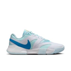 Court Lite 4 Hard Court in Glacier Blue/Star Blue-White - NIKE-WOMENS-COURT-LITE-4-HARD-COURT-TENNIS-SHOES-IN-GLACIER-BLUE-STAR-BLUE-WHITE
