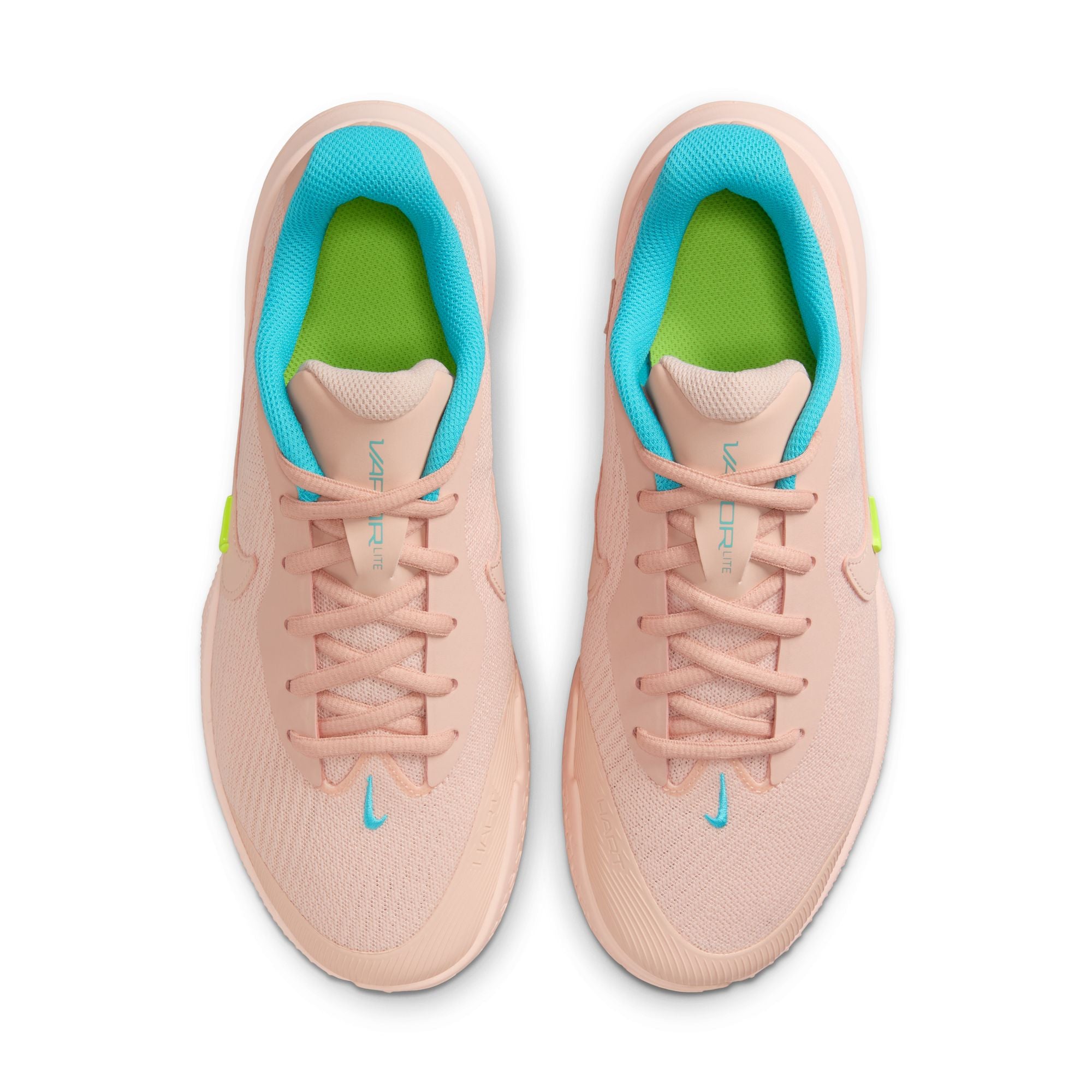 Vapor Lite 3 Hard Court in Washed Coral/Dusty Cactus-Volt - NIKE-WOMENS-VAPOR-LITE-3-HARD-COURT-TENNIS-SHOES-IN-WASHED-CORAL-DUSTY-CACTUS-VOLT - Image 4