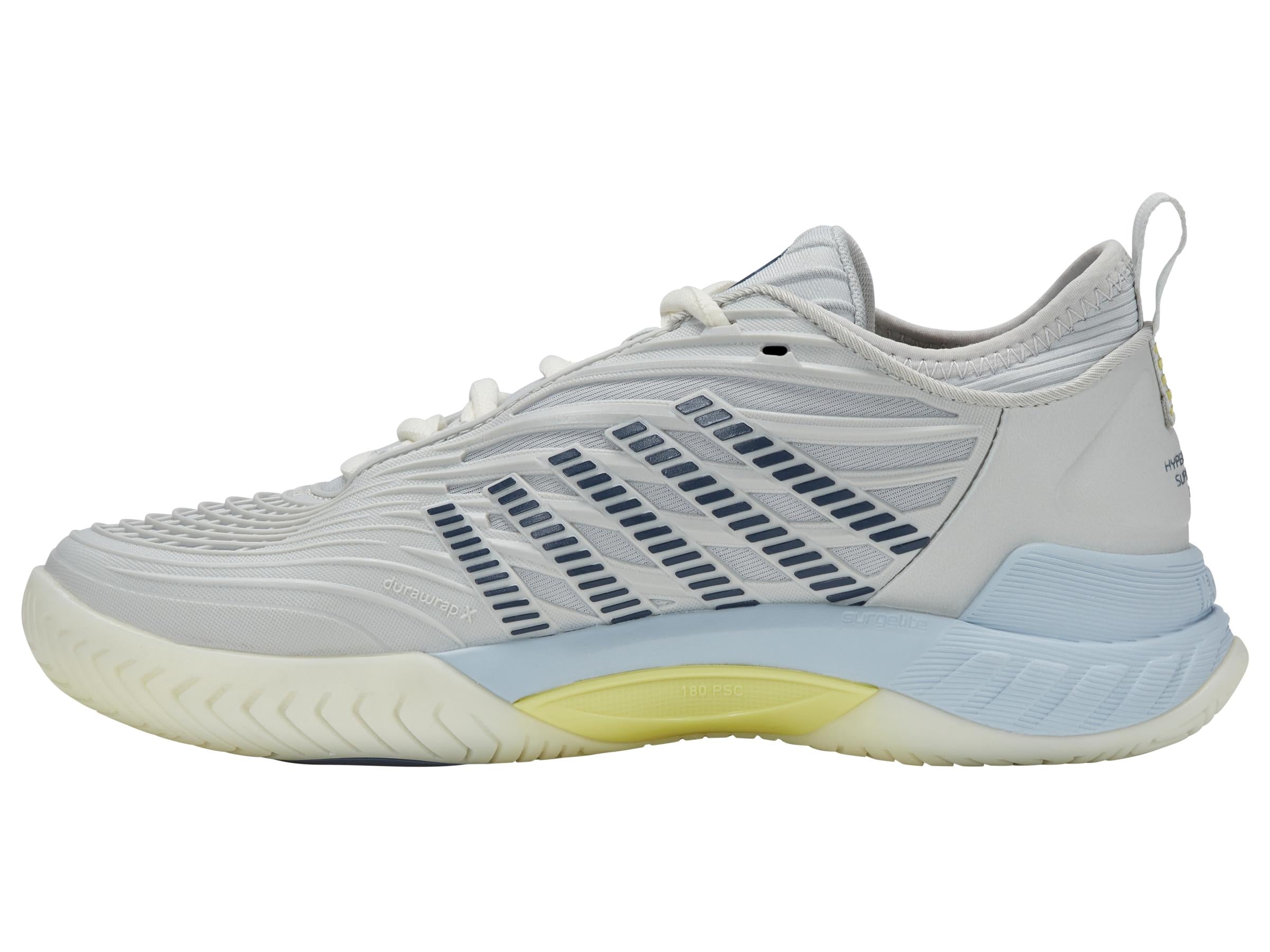 Hypercourt Supreme 2 in Dawn Blue/Ballad Blue/Blanc De Blanc - K-SWISS-WOMENS-HYPERCOURT-SUPREME-2-TENNIS-SHOES-IN-DAWN-BLUE-BALLAD-BLUE-BLANC-DE-BLANC - Image 5