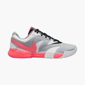 Court Lite 4 in White/Hot Lava-Wolf Grey - NIKE-MENS-COURT-LITE-4-TENNIS-SHOES-IN-WHITE-HOT-LAVA-WOLF-GREY