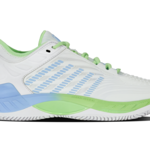 Hypercourt Supreme 2 in Lucent White/Paradise Green/Dutch Canal - KSWISS-WOMENS-HYPERCOURT-SUPREME-2-TENNIS-SHOES-IN-LUCENT-WHITE-PARADISE-GREEN-DUTCH-CANAL
