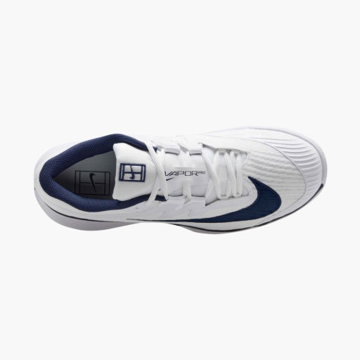 Vapor Pro 3 Premium Hard Court in White/White-Midnight Navy - NIKE-VAPOR-PRO-3-PREMIUM-MENS-HARD-COURT-TENNIS-SHOES-IN-WHITE-WHITE-MIDNIGHT-NAVY - Image 4