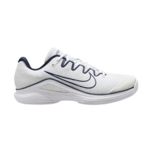 Vapor 12 Hard Court in White/White-Midnight Navy - NIKE-VAPOR-12-MENS-HARD-COURT-TENNIS-SHOES-IN-WHITE-WHITE-MIDNIGHT-NAVY