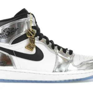 Jordan 1 Kawhi Leonard – Pass The Torch - Limited Edition Signature Sneakers - Black / Medium Grey / White