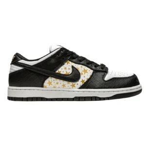 SB Dunk Low x Stars Low Top Sneakers - Black