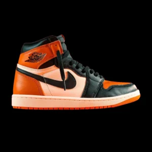 Jordan 1 Retro High OG Shattered Backboard - Iconic Retro Basketball Sneakers - Orange / Black / White