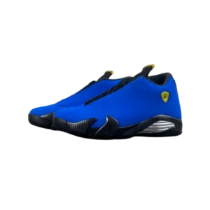 Air Jordan 14 “Ferrari” — Royal Blue/Black/Green Sneaker | IF5015-407 - Blue / Black
