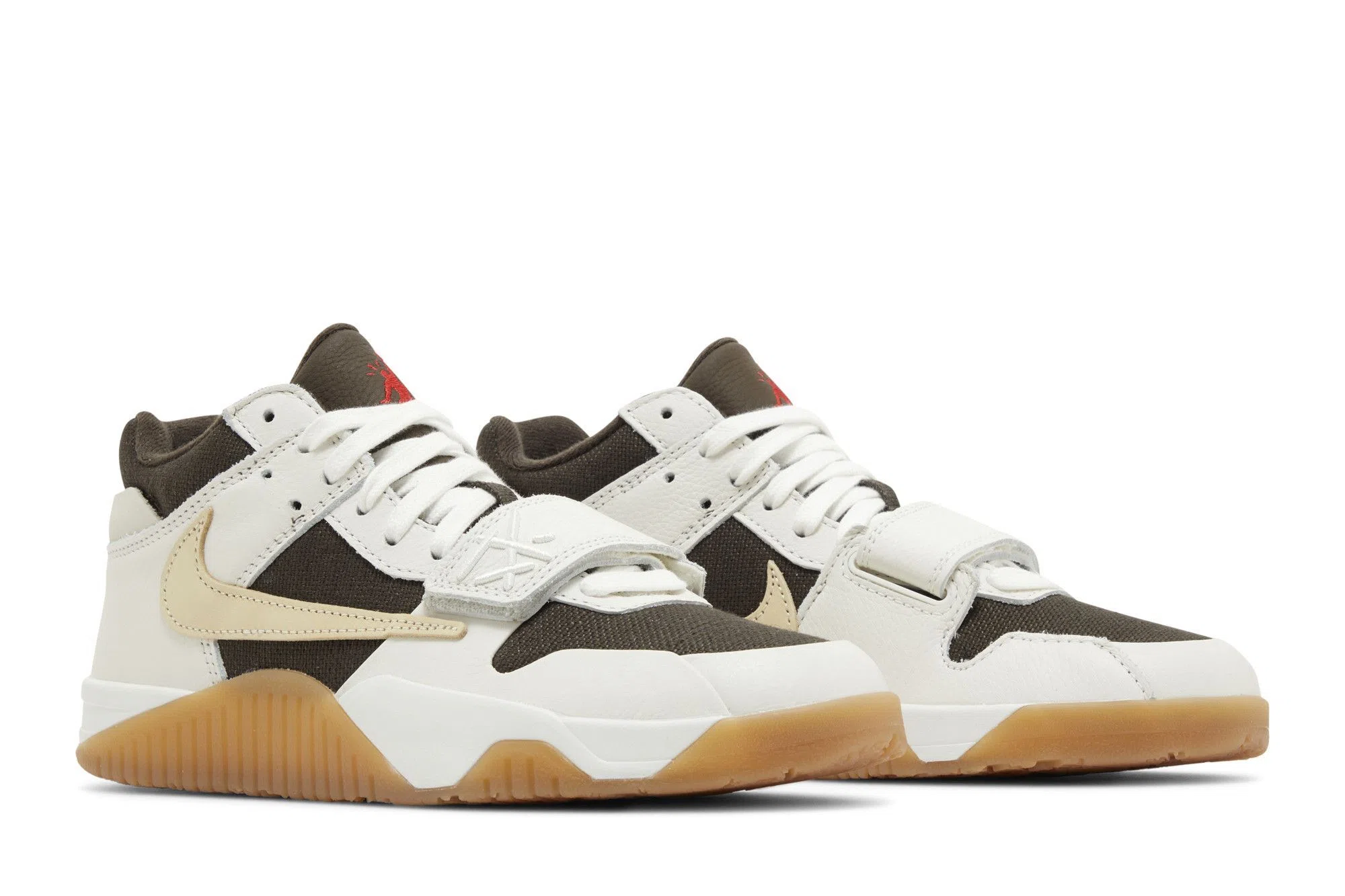 Travis Scott x Jordan Jumpman Jack TR 'Sail' – Men's Sneakers - Sail / Black / Muslin / Gum