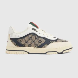 Men's Re-Web sneaker - Beige / Blue