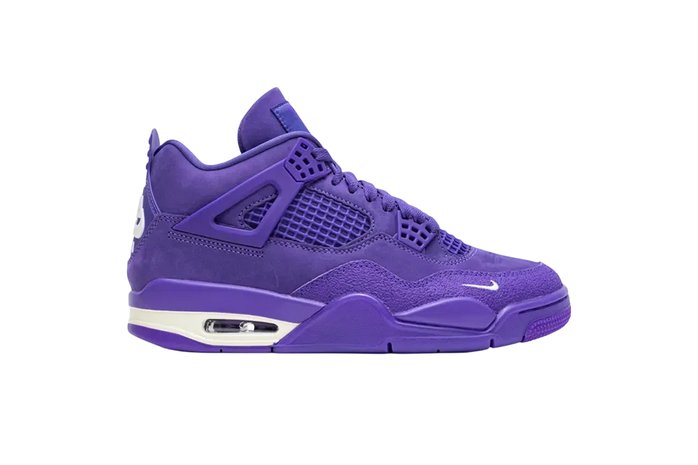 Nigel Sylvester x Air Jordan 4 Retro OG SP - Premium Collaborative Heritage Model - Brick Purple